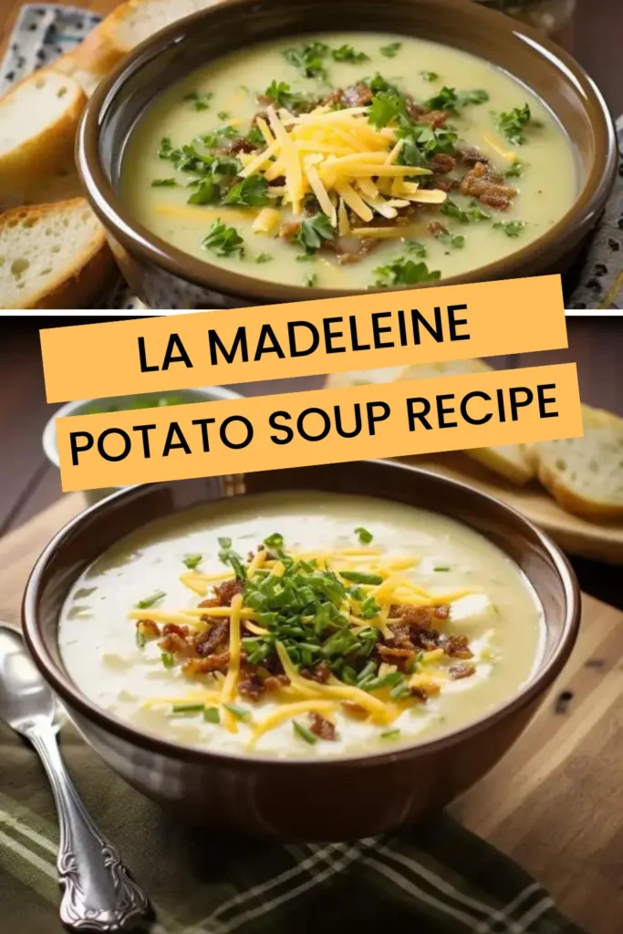 La Madeleine potato soup recipe