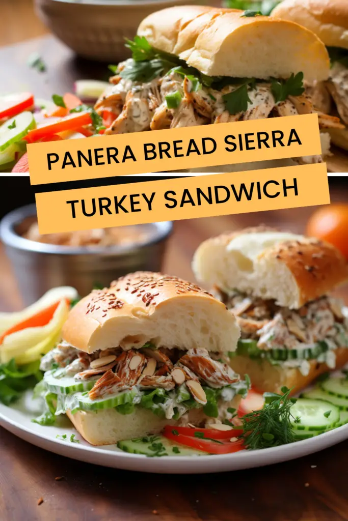 Panera Bread Sierra Turkey Sandwich Recipe