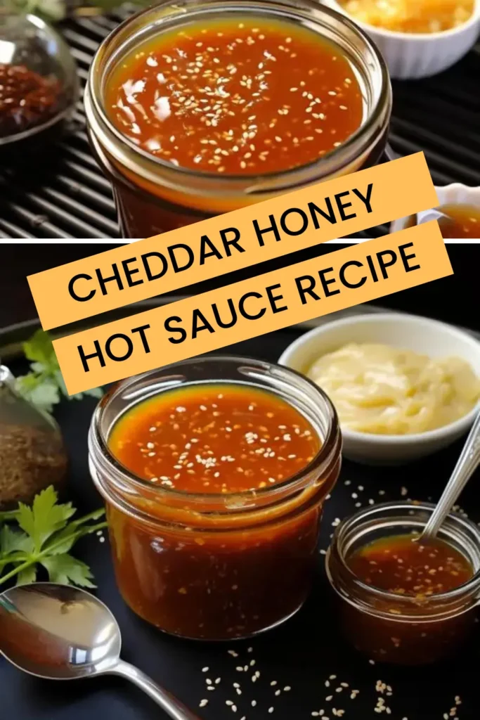 Cheddar honey hot sauce recipe