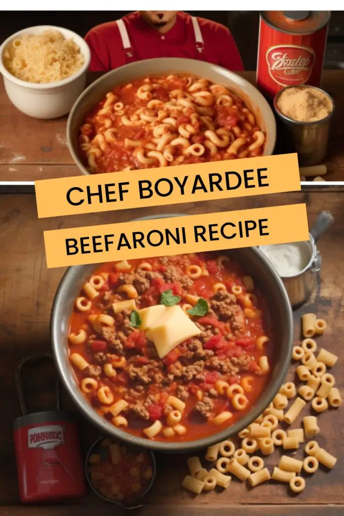 Chef Boyardee Beefaroni Recipe
