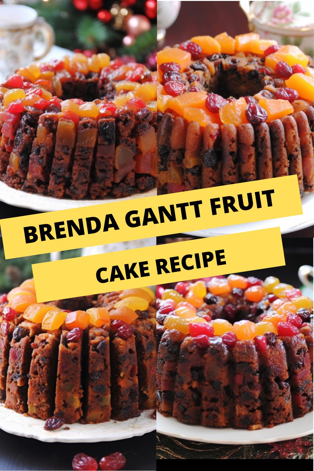 Best Brenda Gantt Fruit Cake Recipe