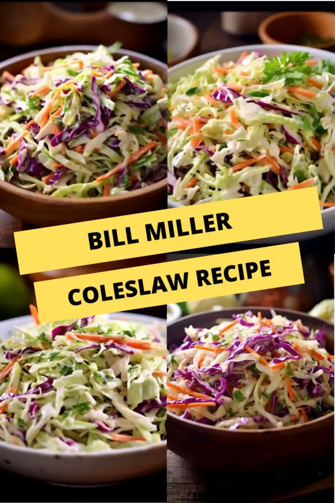 Bill Miller Coleslaw Recipe

