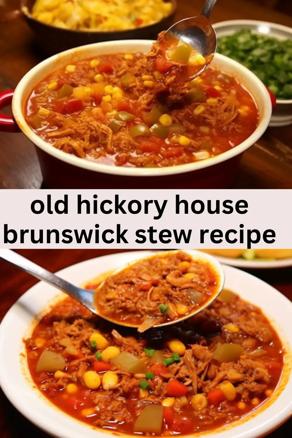 Best old hickory house brunswick stew recipe