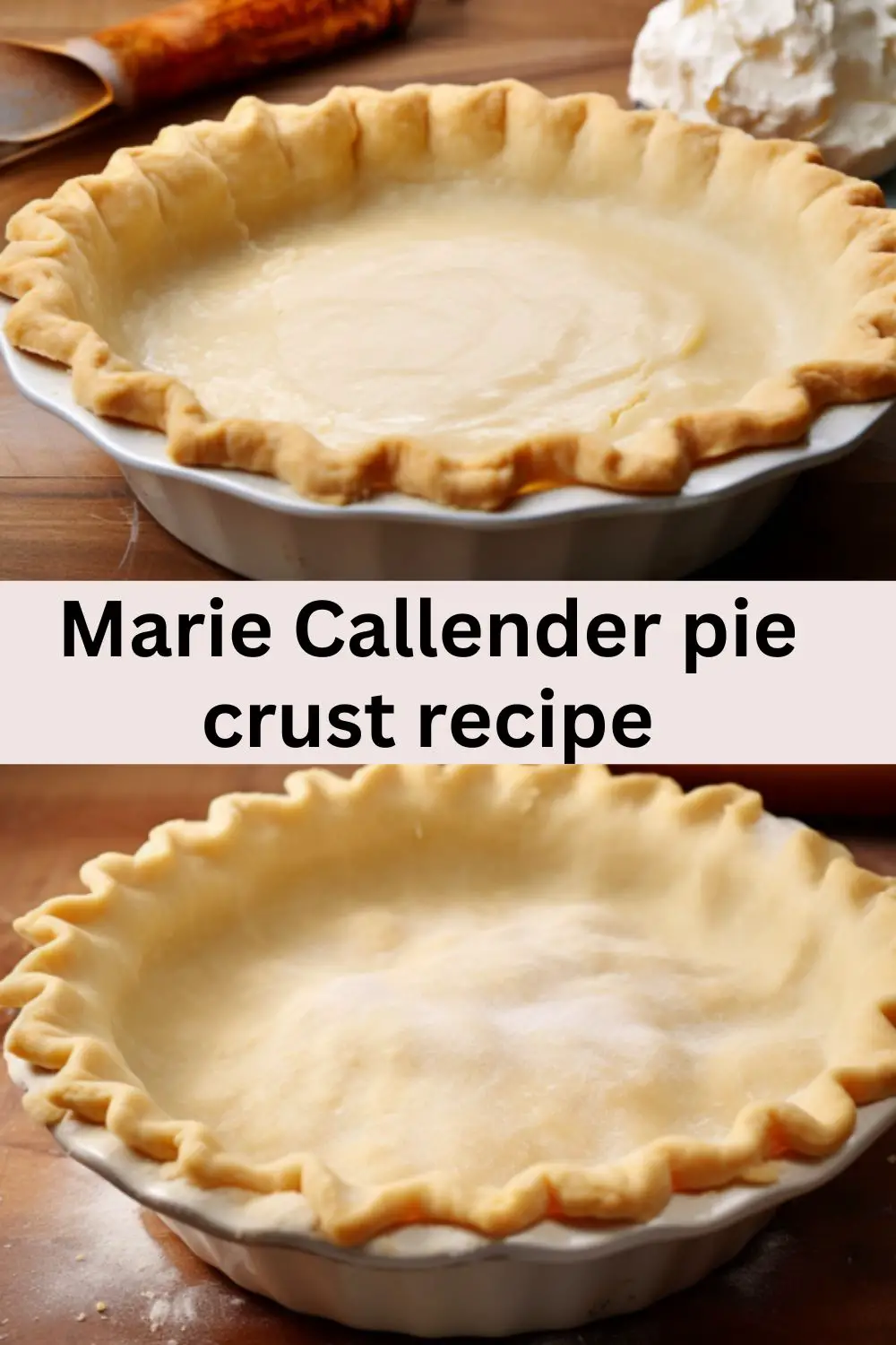 Best Marie Callender Pie Crust Recipe