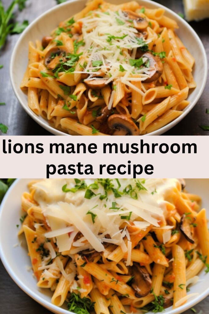 Lions Mane Mushroom Pasta Recipe
