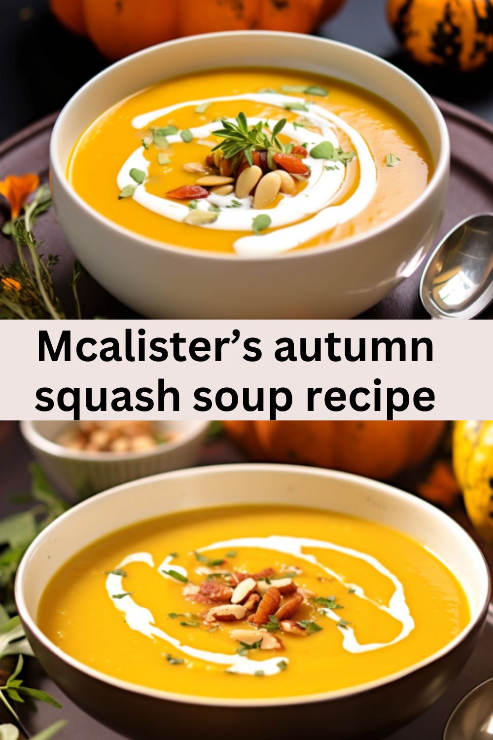 McAlister’s Autumn Squash Soup Copycat Recipe