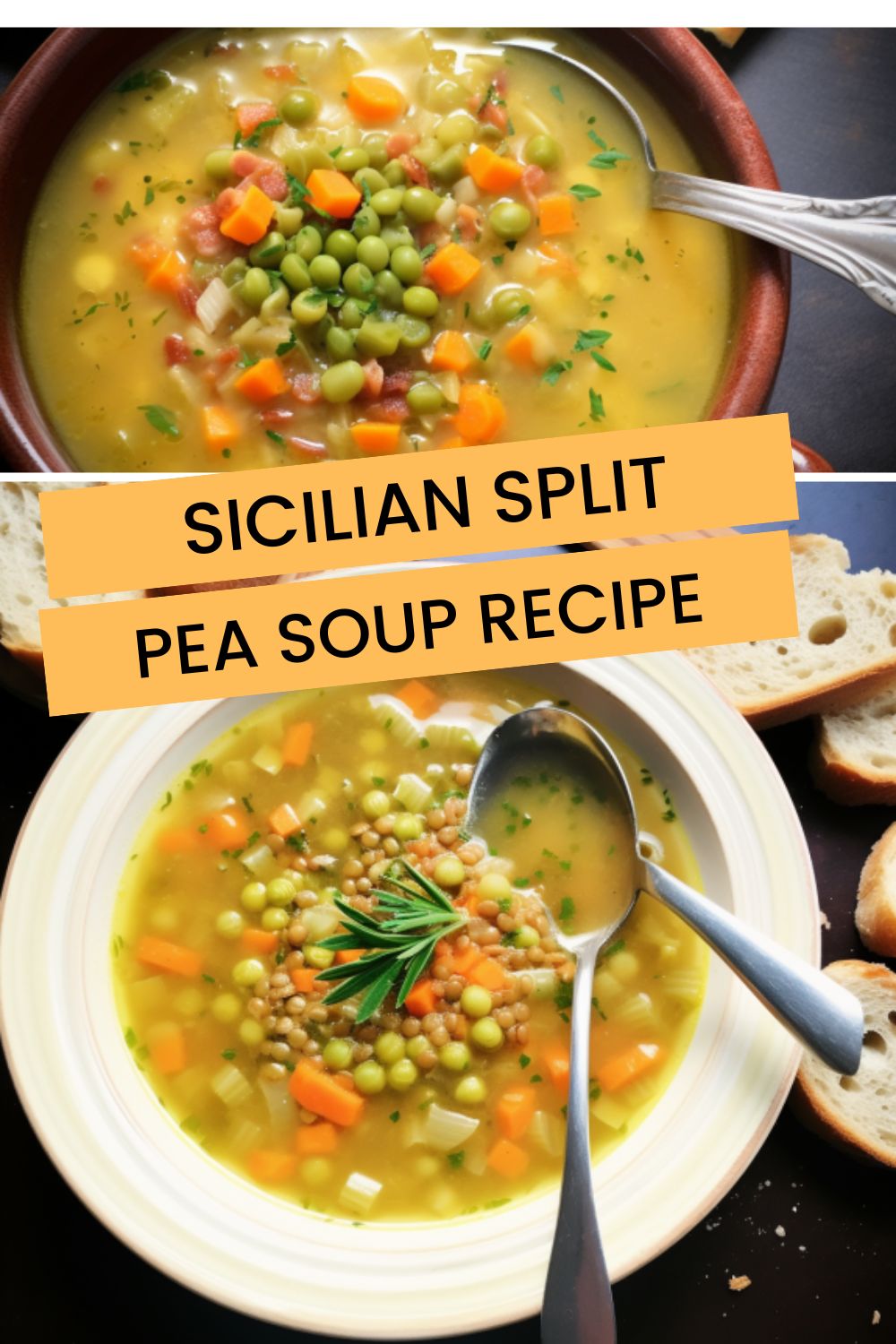 Best Sicilian split pea soup recipe