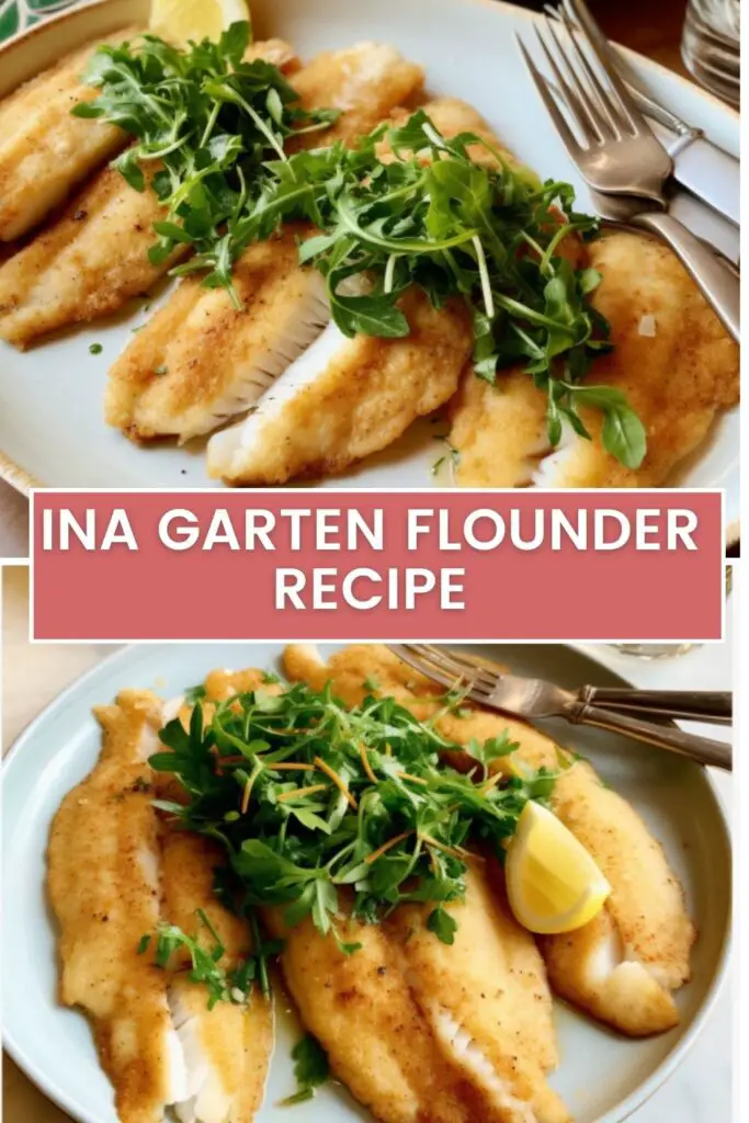 Ina garten flounder recipe