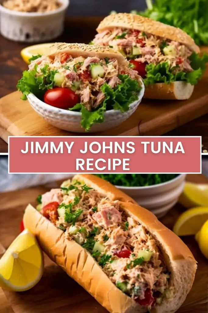 Jimmy Johns Tuna Recipe
