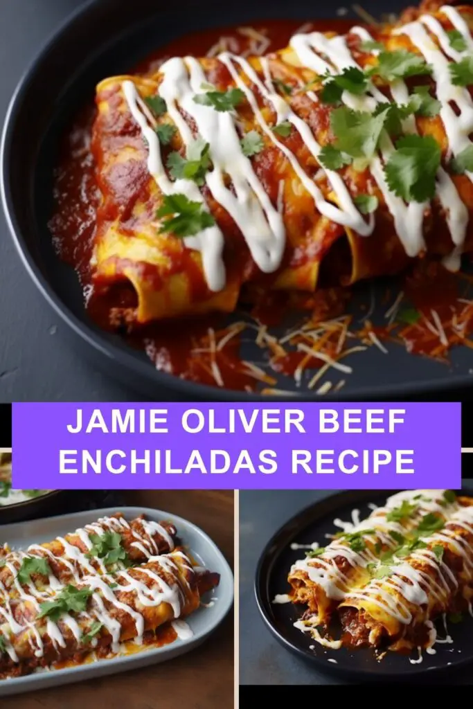 Jamie Oliver Beef Enchiladas Recipe
