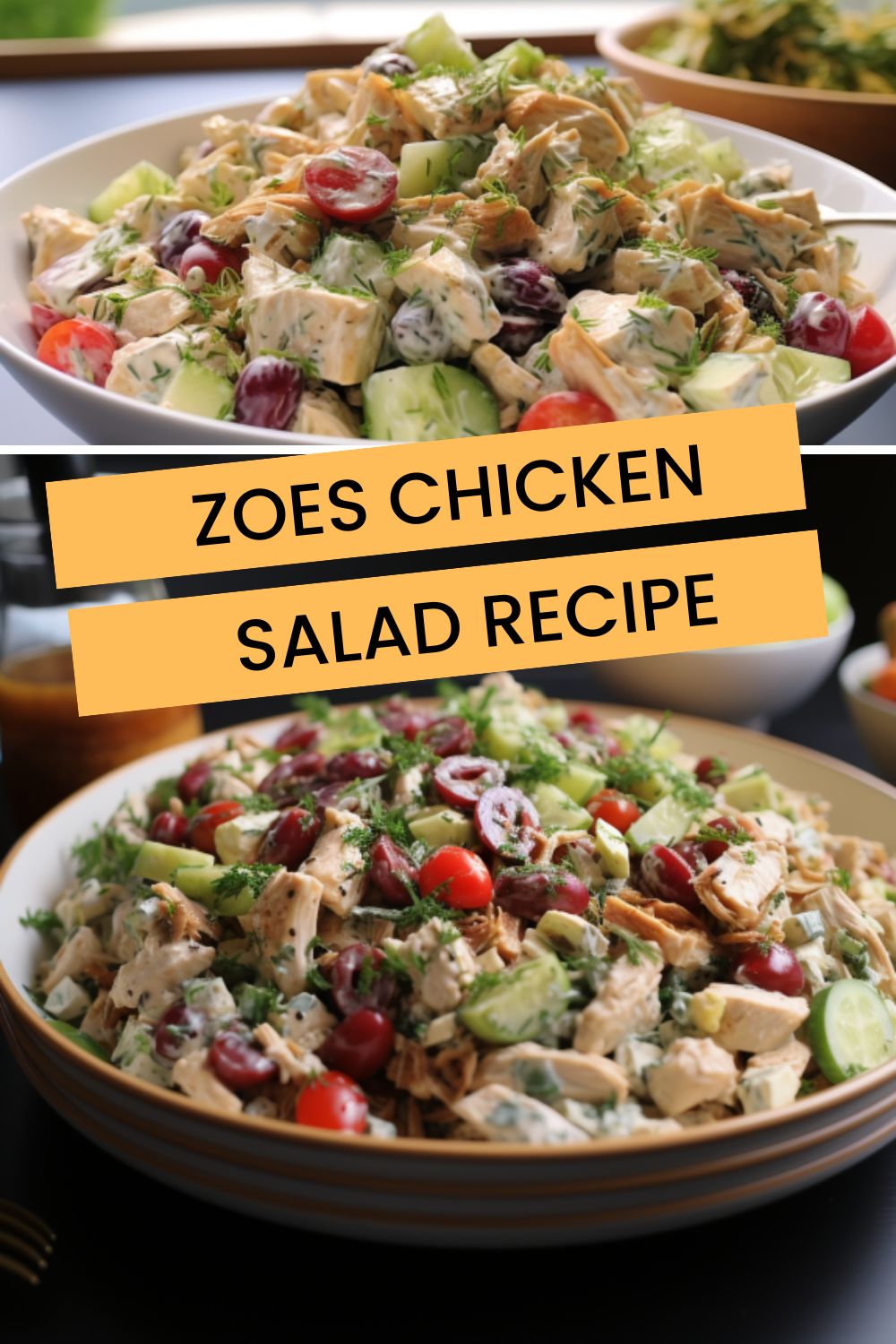 Best zoes chicken salad recipe