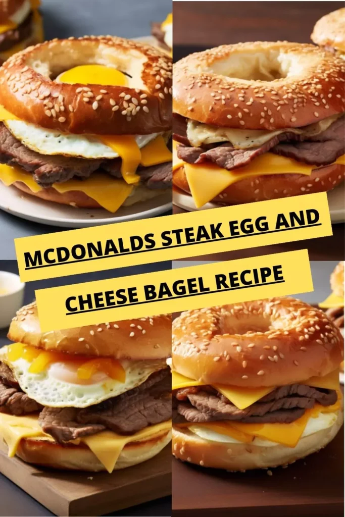 Mcdonalds Steak Egg And Cheese Bagel Recipe
