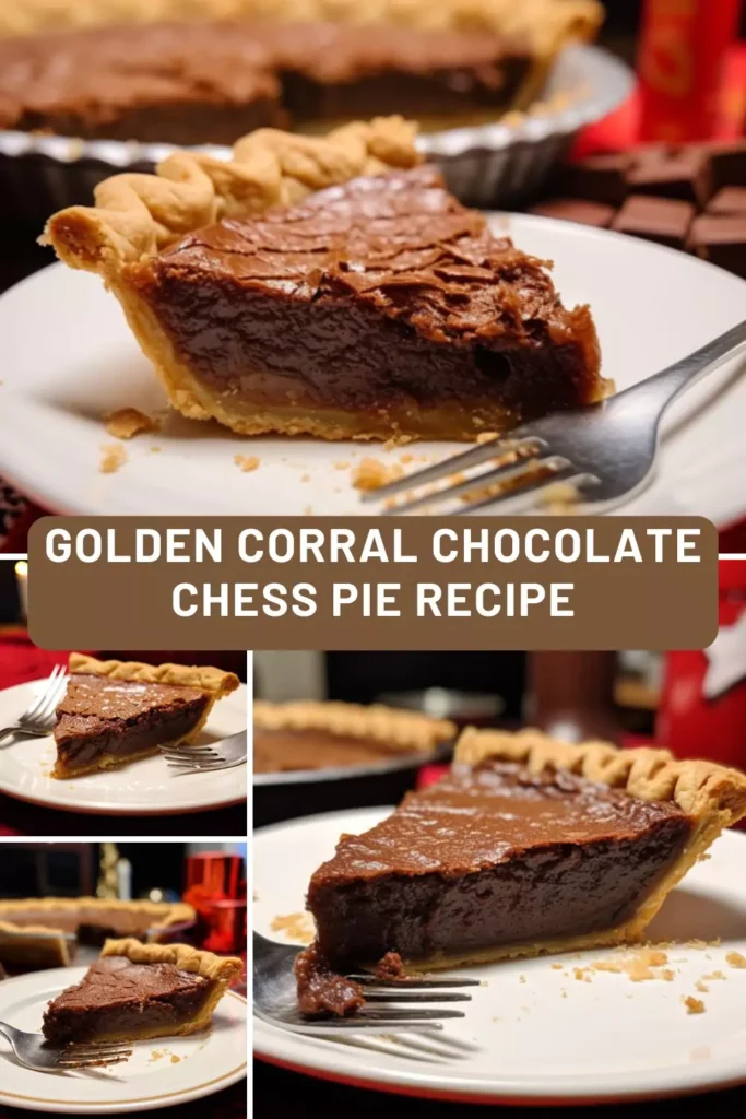 Best Golden corral chocolate chess pie recipe