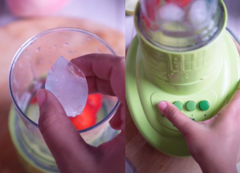 Step 4: Top with Sherbet: Step 4: Top with Sherbet:
