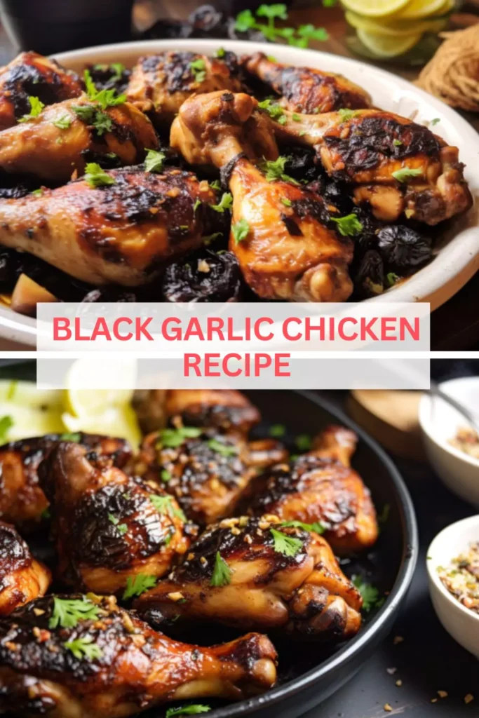Best Black Garlic Chicken recipe
