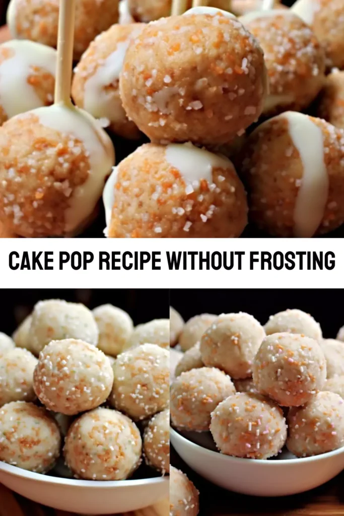 Best Cake pop recipe without frosting