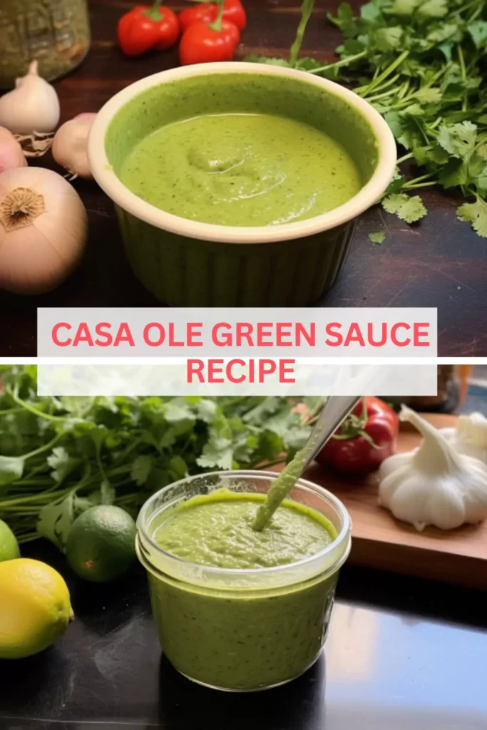 Best Casa Ole Green Sauce Recipe
