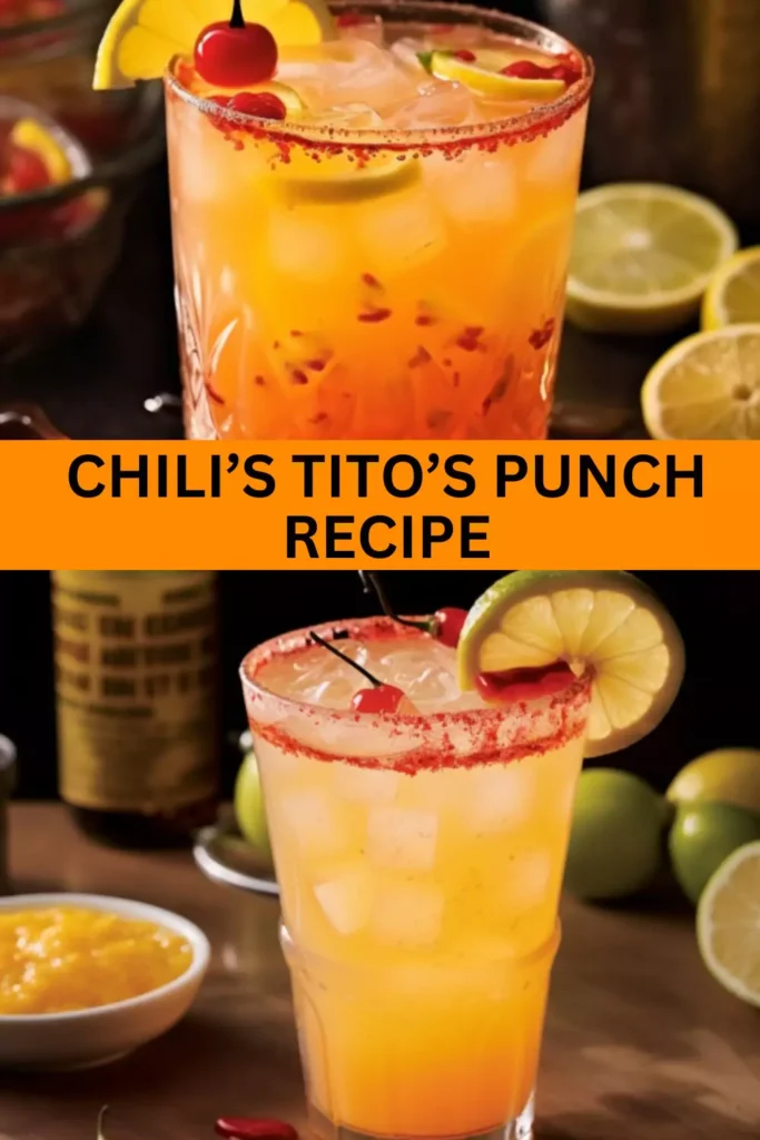 Best Chili's tito's punch recipe