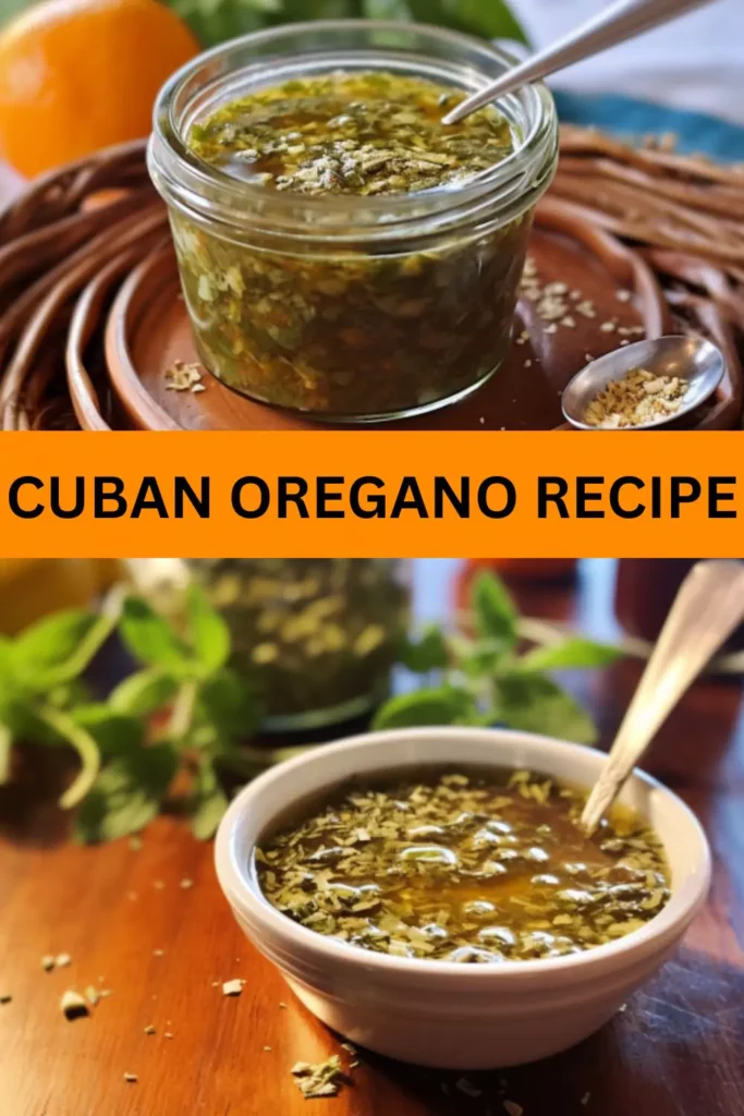 Best Cuban Oregano Recipe
