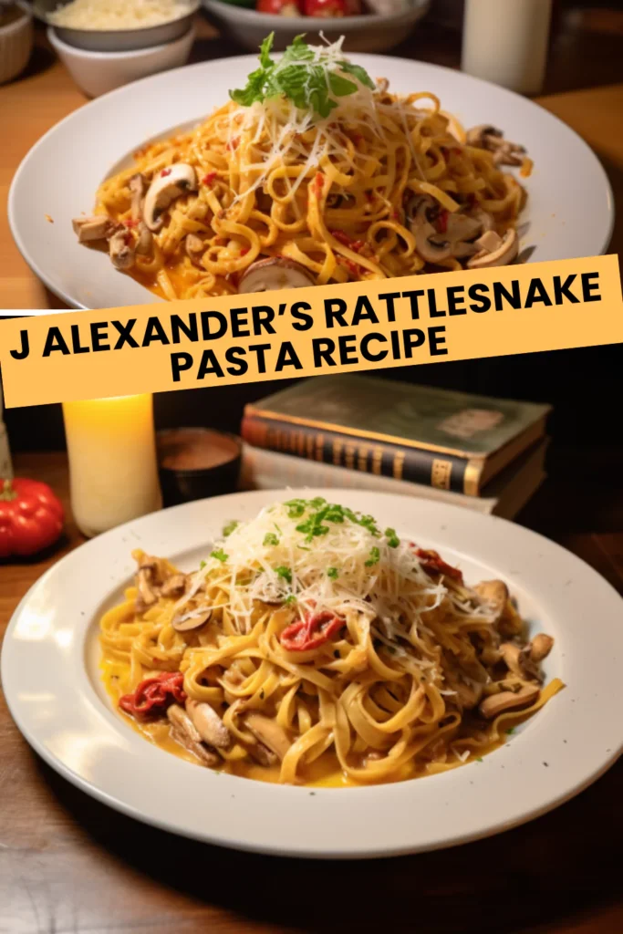 Best J Alexander’s Rattlesnake Pasta Recipe
