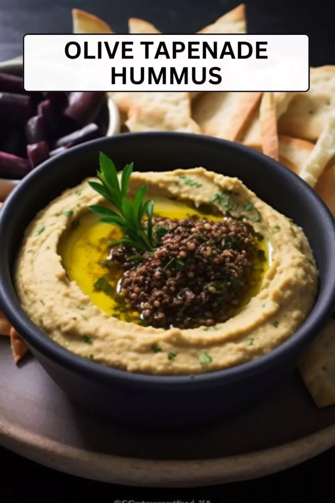 Best Olive Tapenade Hummus
