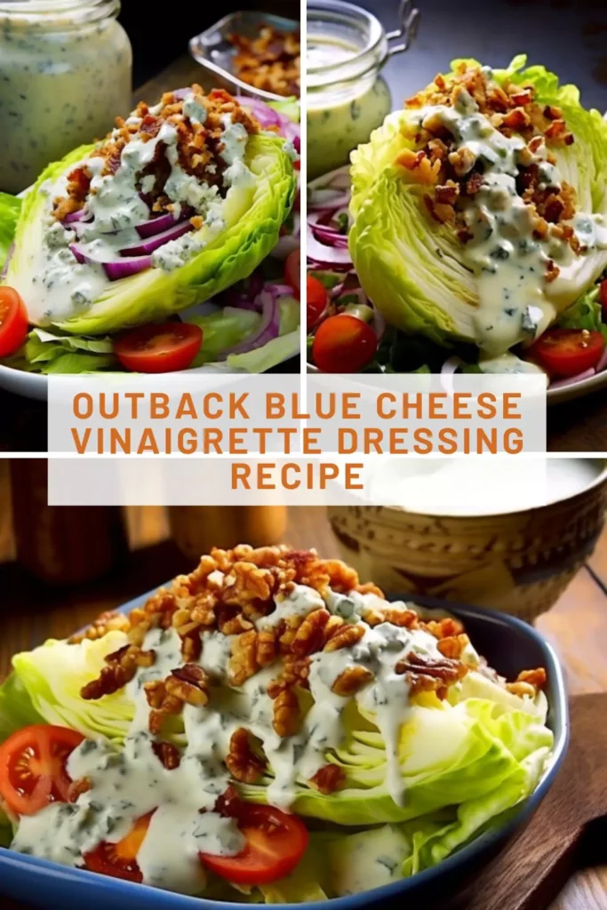 Beat outback blue cheese vinaigrette dressing recipe
