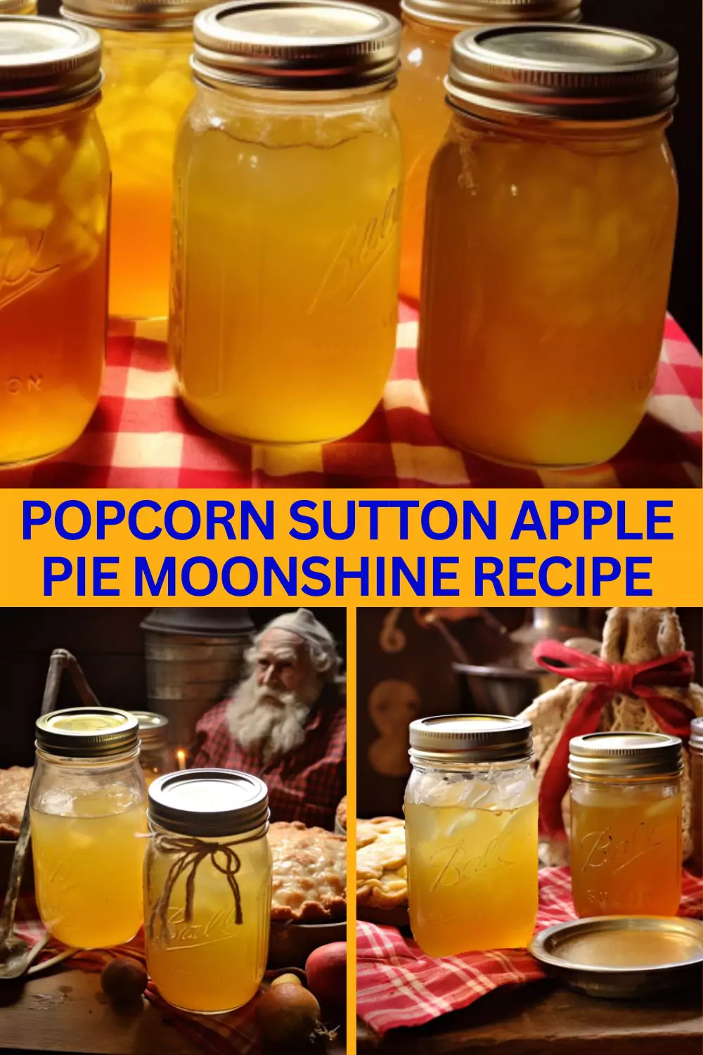 Best Popcorn Sutton Apple Pie Moonshine Recipe