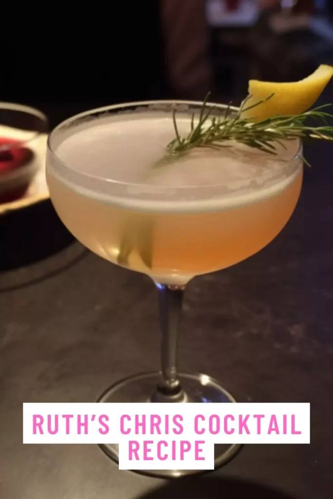 Best Ruth’s Chris Cocktail Recipe
