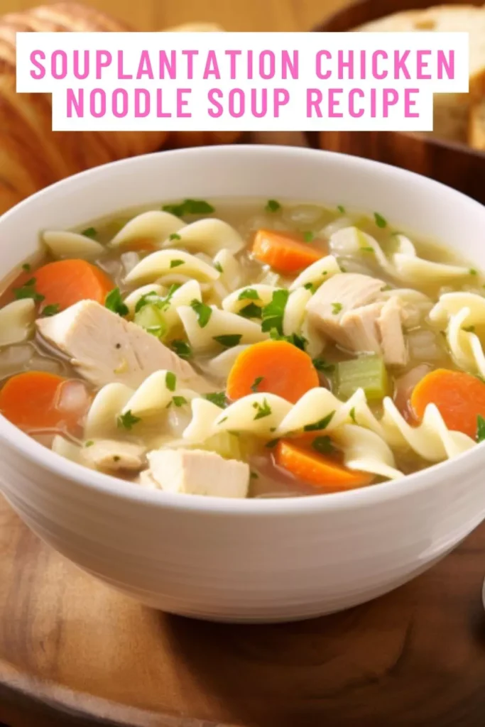 Best Souplantation chicken noodle soup recipe