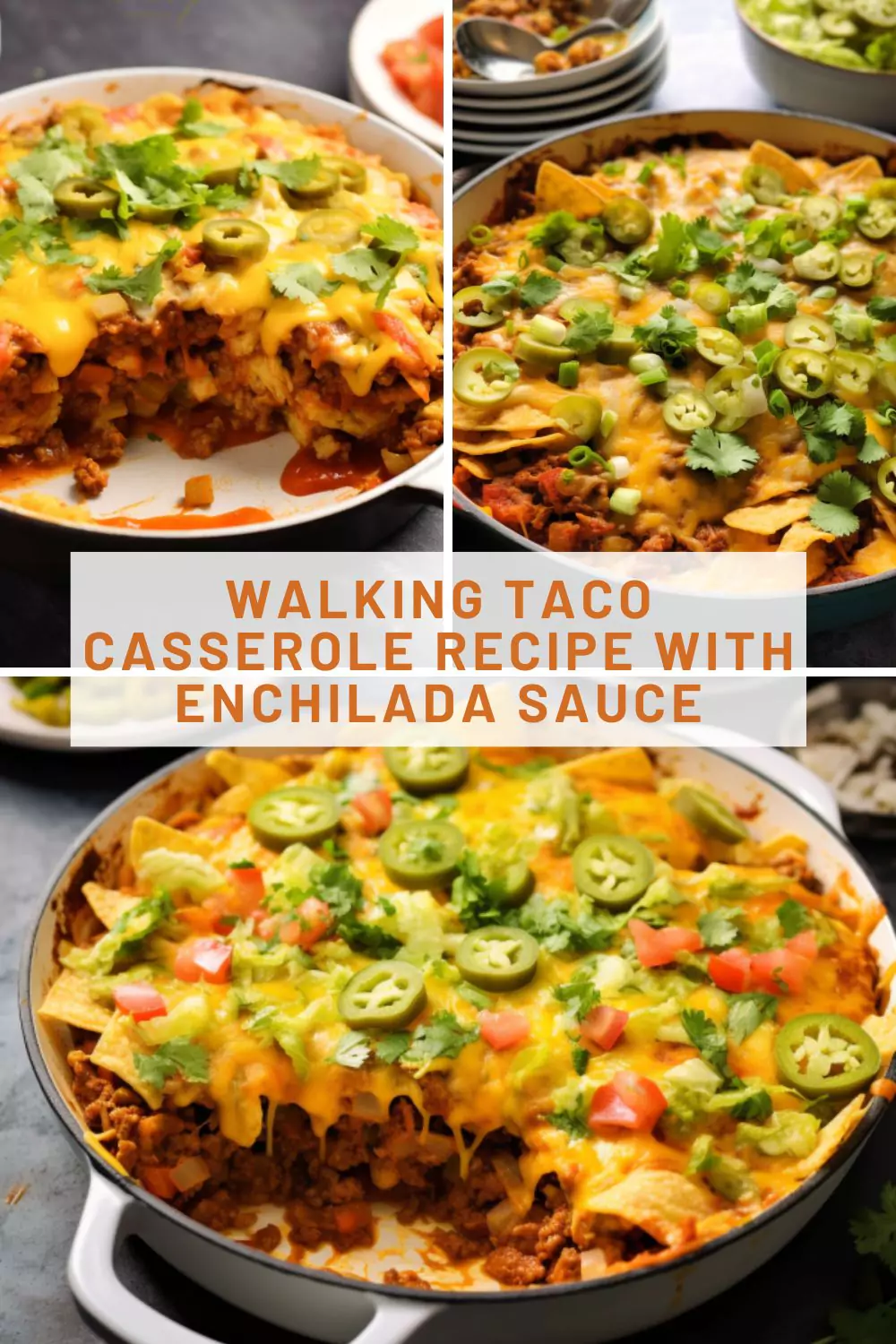 Best Walking Taco Casserole Recipe With Enchilada Sauce