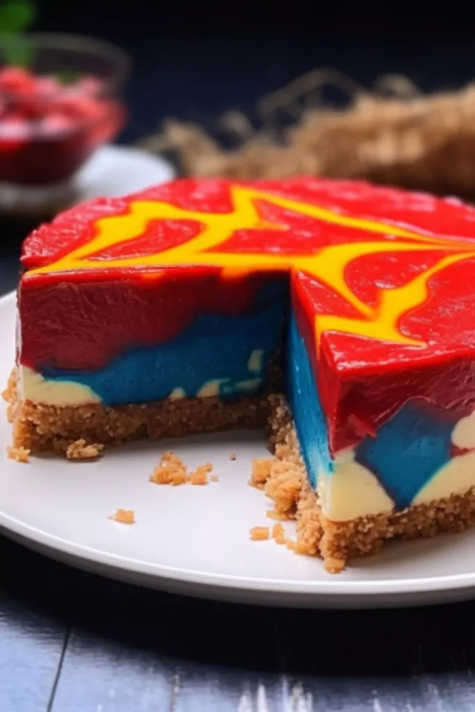 Easy Superman Cheesecake Recipe
