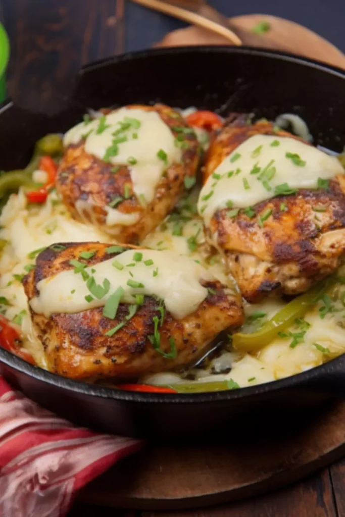 Sizzling Chicken And Cheese Recipe
