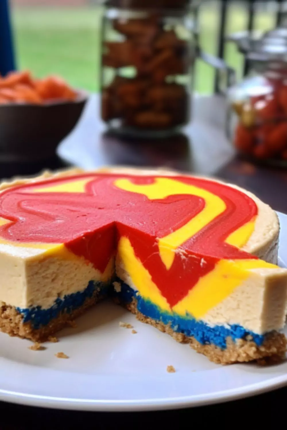 Superman Cheesecake Recipe