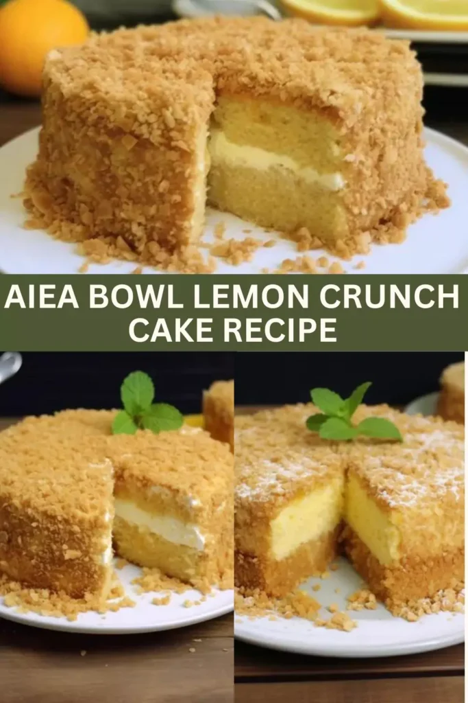Best Aiea Bowl Lemon Crunch Cake Recipe

