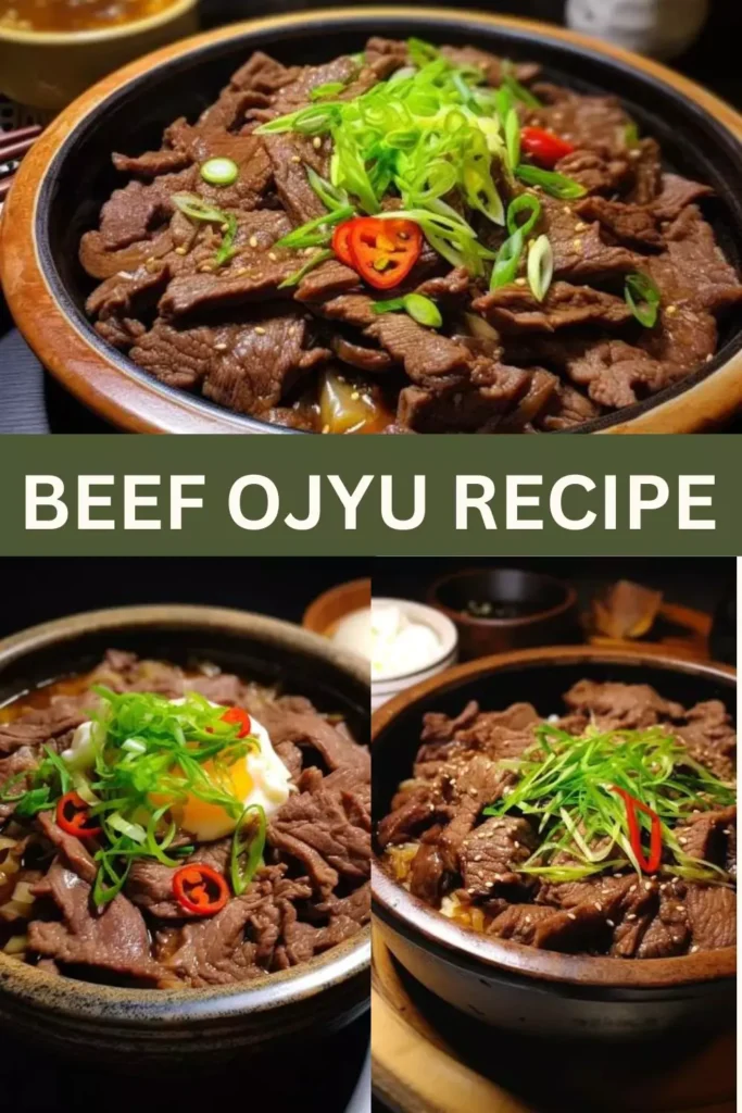 Best Beef Ojyu Recipe
