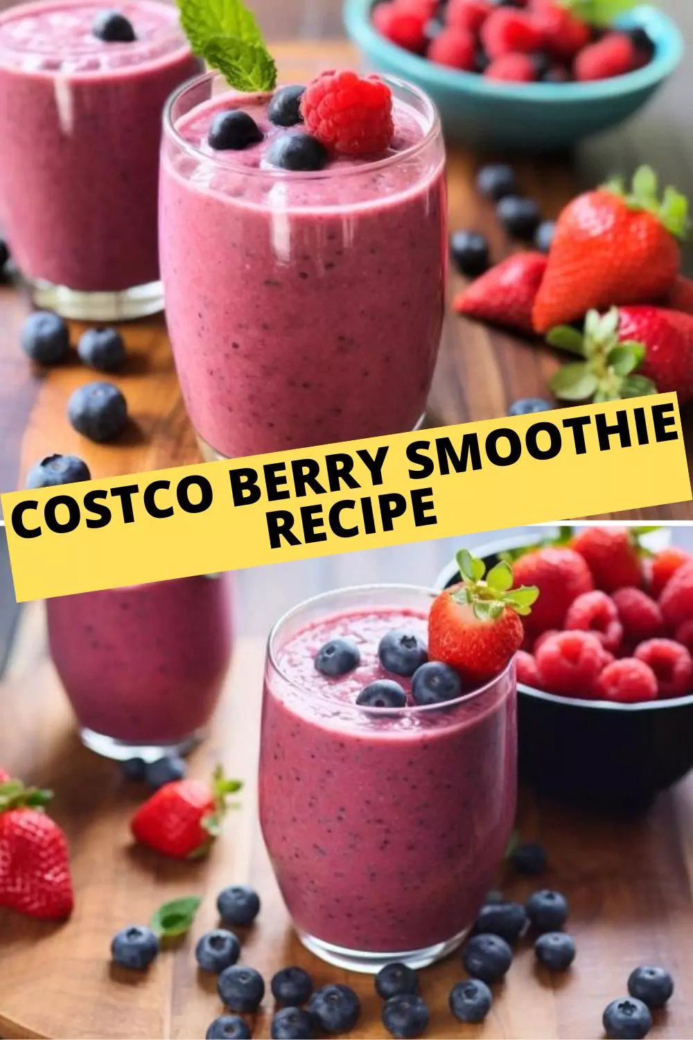 Best Costco Berry Smoothie Recipe