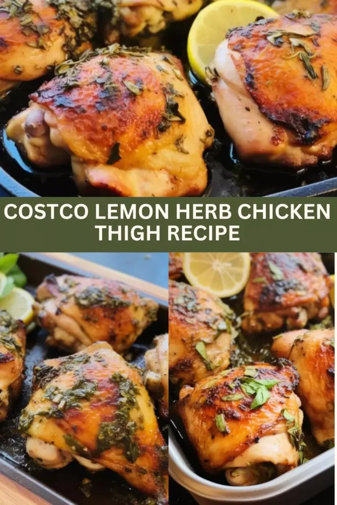 Best Costco Lemon Herb Chicken Thigh Recipe
