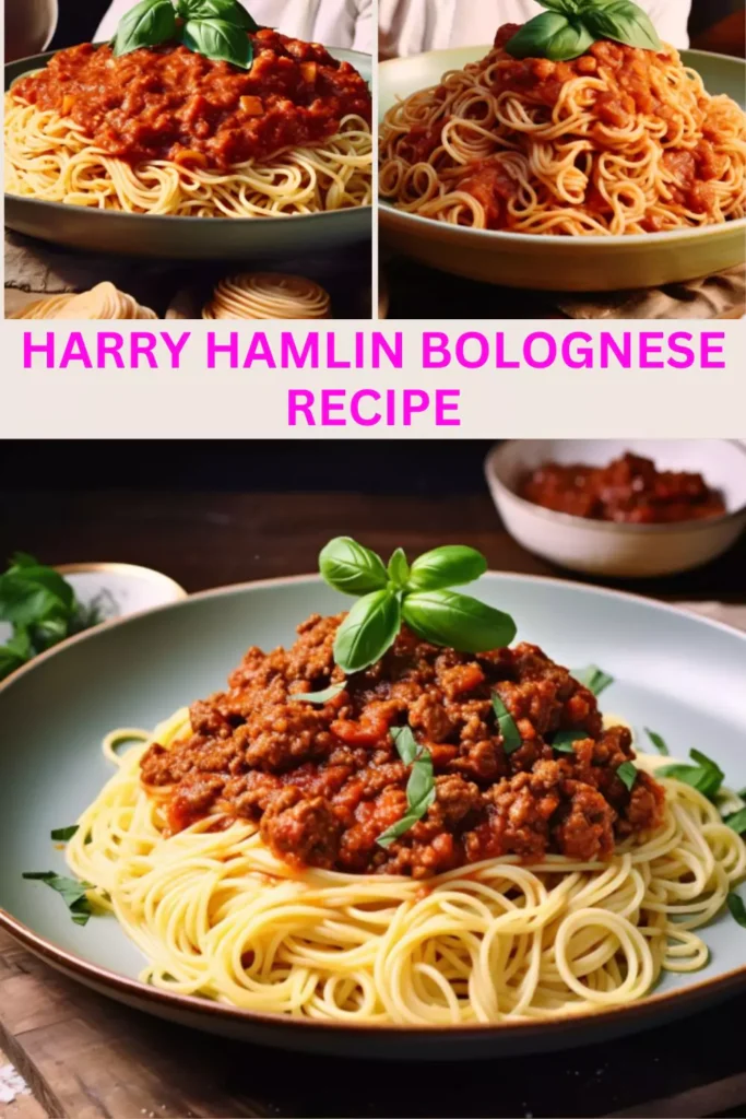 Best Harry Hamlin Bolognese Recipe
