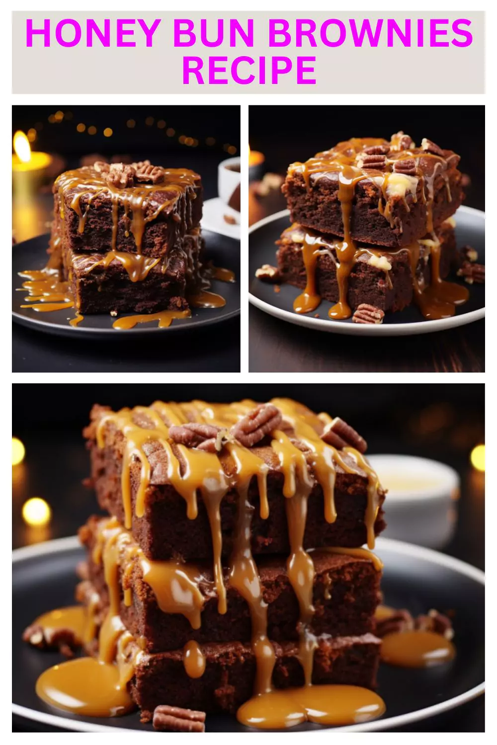 Best Honey Bun Brownies Recipe