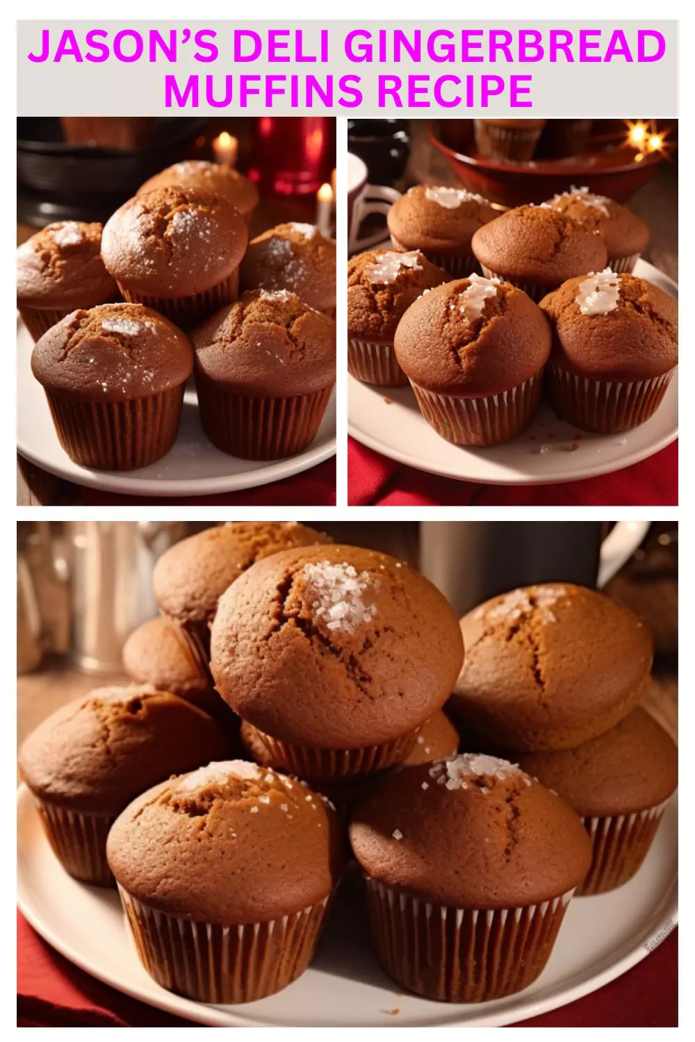 Best Jason’s Deli Gingerbread Muffins Recipe