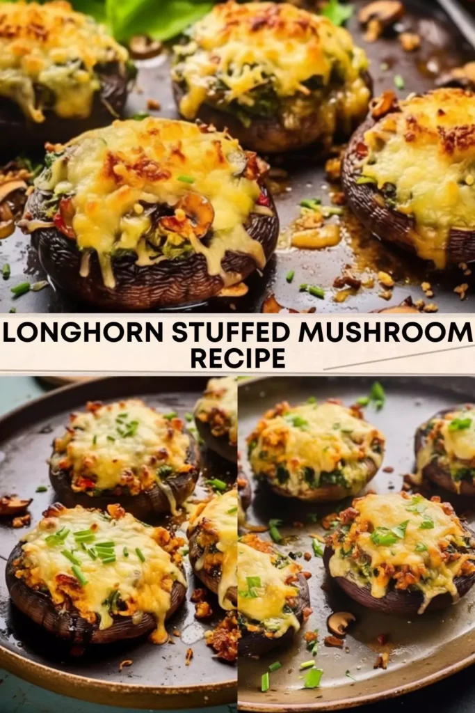 Best Longhorn Stuffed Mushroom Recipe
