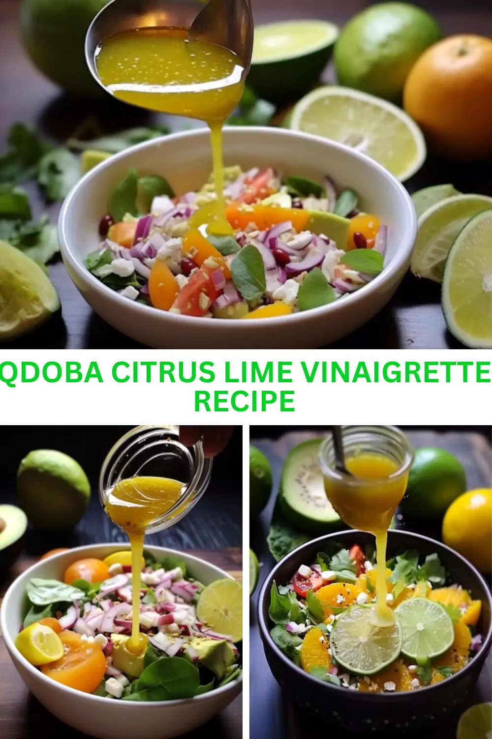 Qdoba Citrus Lime Vinaigrette Recipe