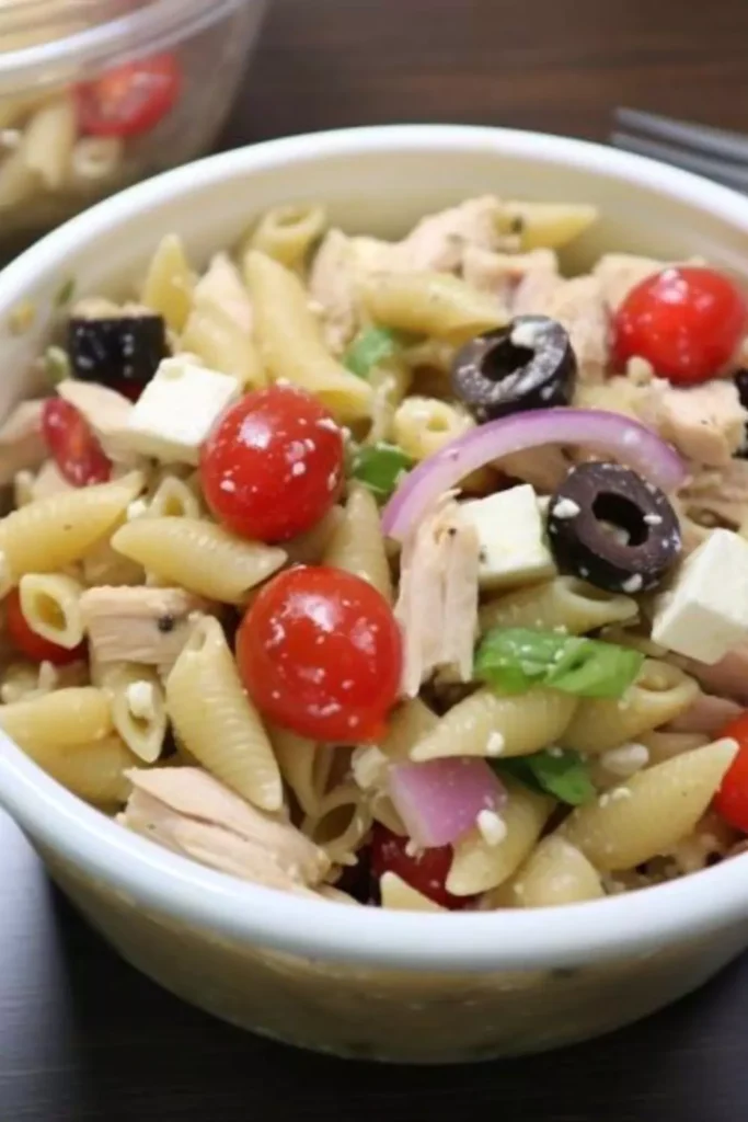 Easy Costco Greek Pasta Salad Recipe