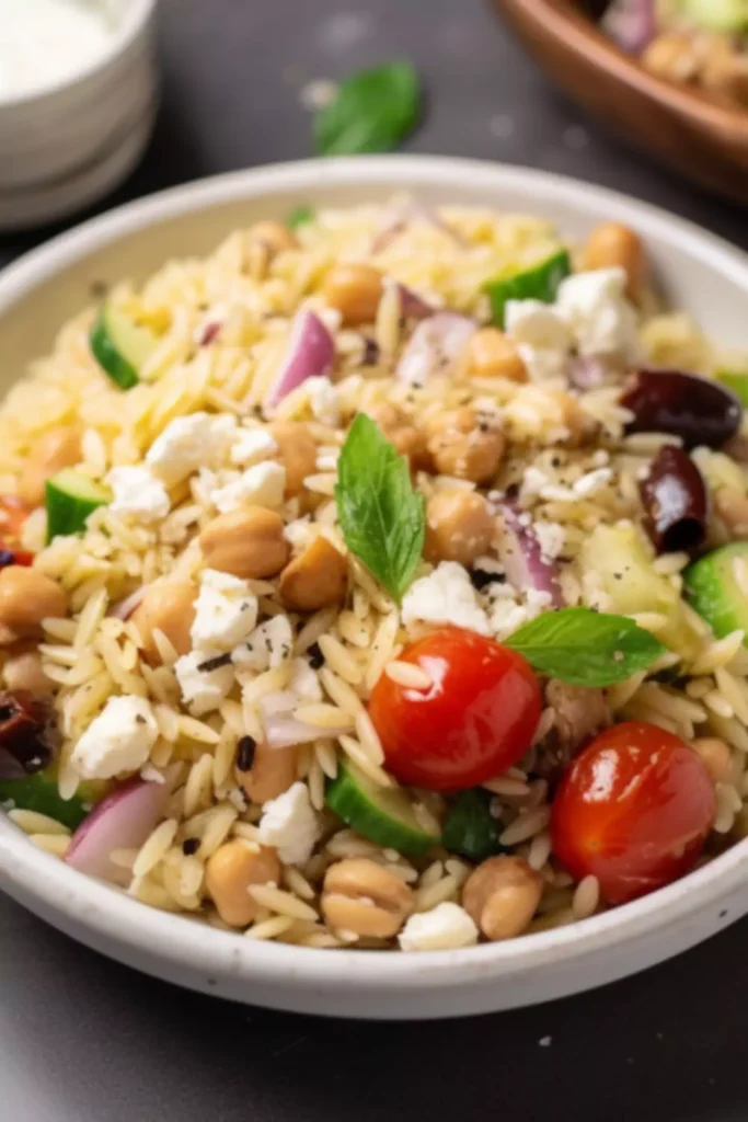 Easy Costco Mediterranean Orzo Salad Recipe
