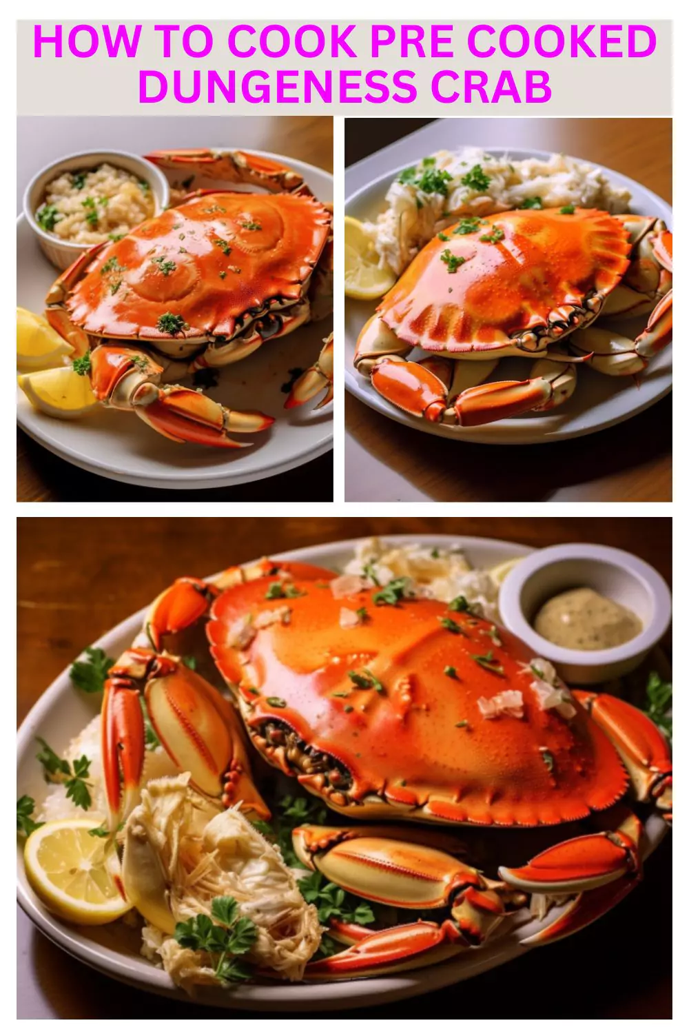 How To Cook Pre Cooked Dungeness Crab