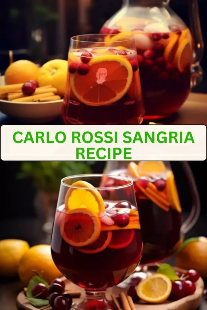 Best Carlo Rossi Sangria Recipe

