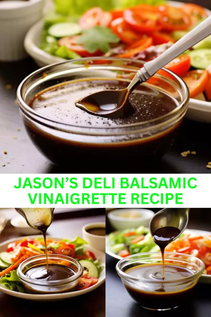 Best Jason’s Deli Balsamic Vinaigrette Recipe
