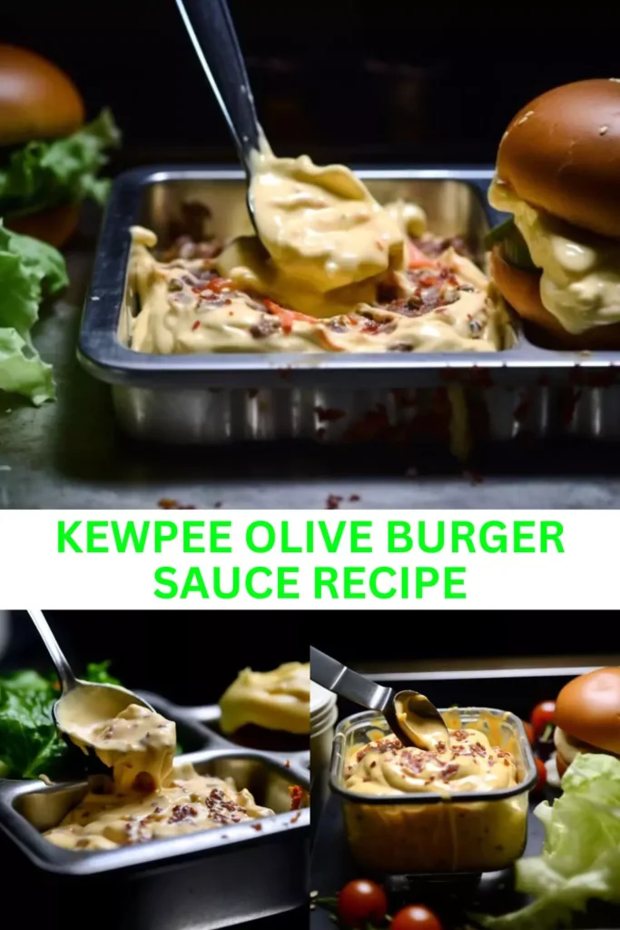 Best Kewpee Olive Burger Sauce Recipe
