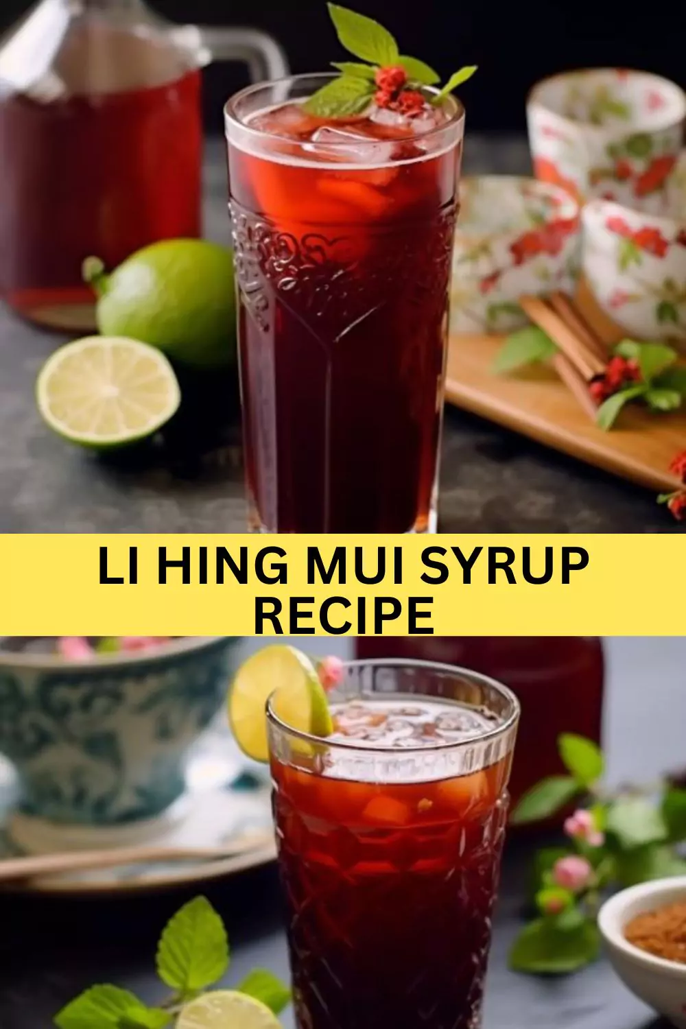 Best Li Hing Mui Syrup Recipe
