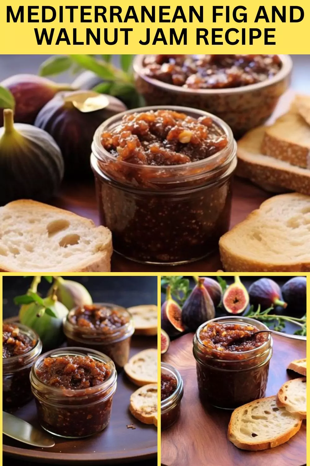 Mediterranean Fig And Walnut Jam Recipe